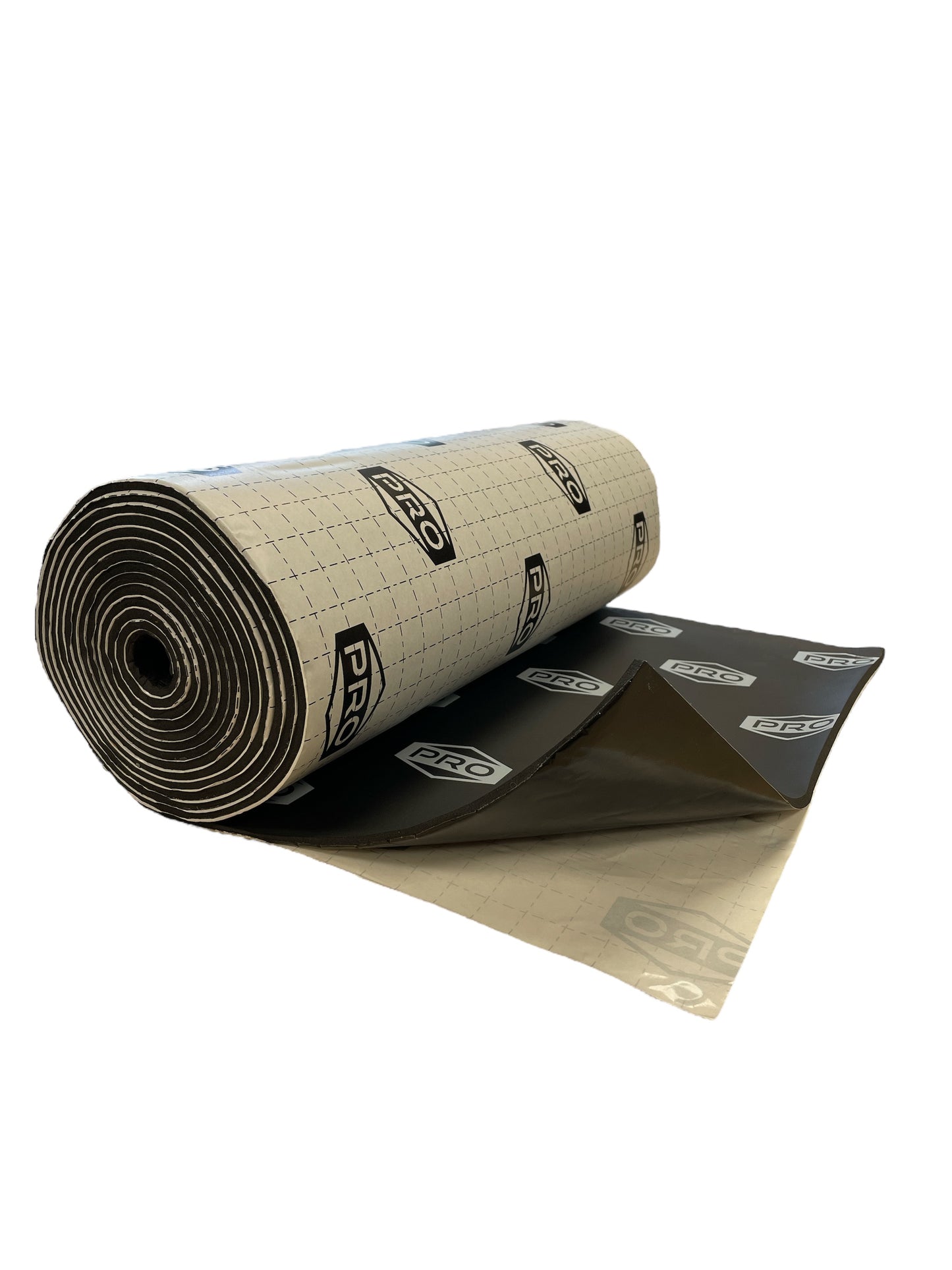 PRO® Thermo Rubber Foam 10mm Sound Absorbing Thermal Deadn Mat roll 50cm x 5m 2.5sqm