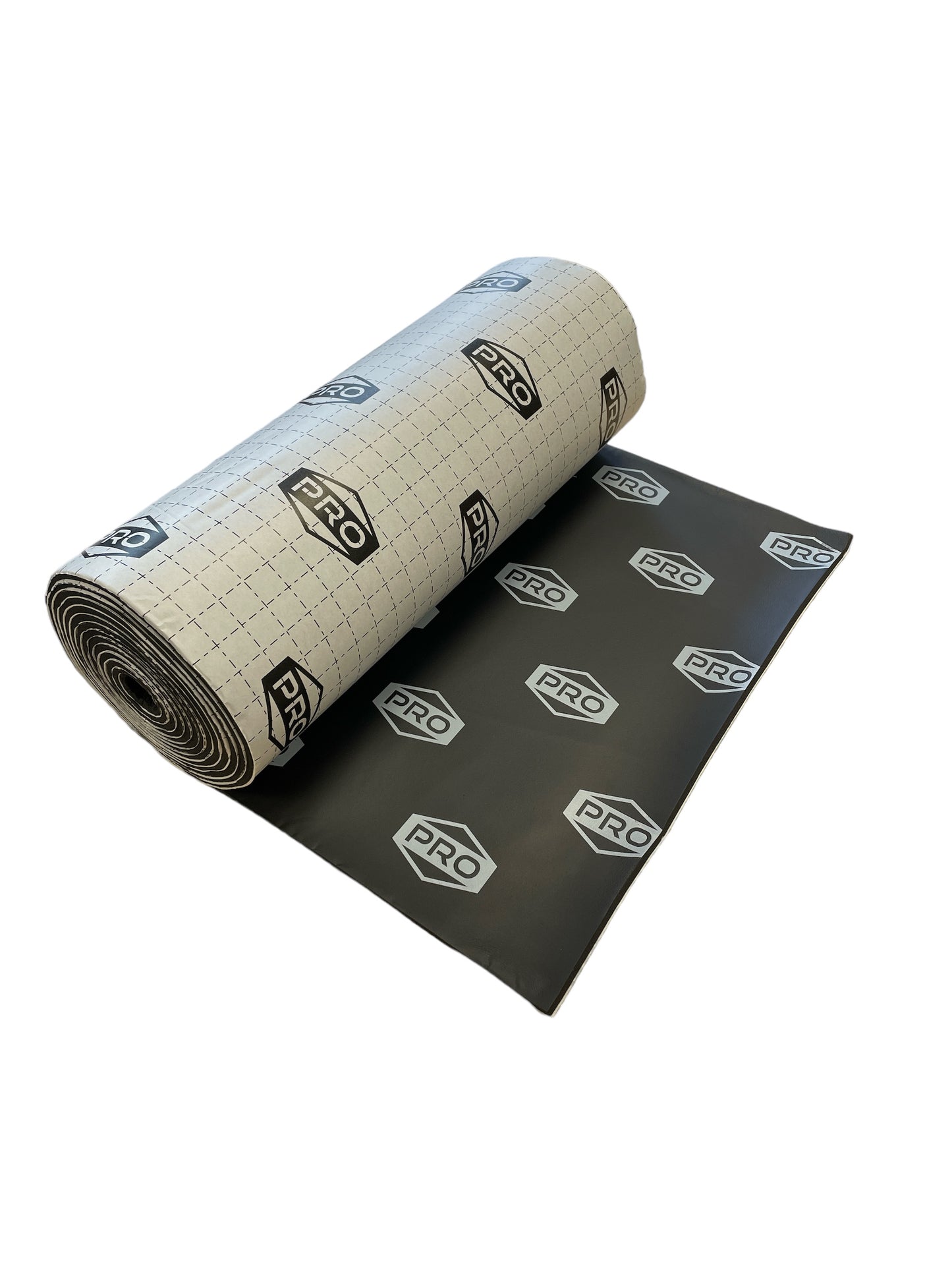 PRO® Thermo Rubber Foam 6mm Sound Absorbing Thermal Deadn Mat roll 50cm x 5m 2.5sqm